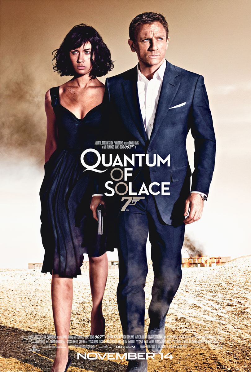 電影《007大破量子危機(jī)》（Quantum of Solace）海報(bào)